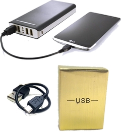 Cabo Turbo Mini USB Gold Box para Powerbank
