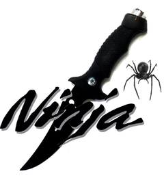 Faca Ninja Tática Sobrevivência Viúva Negra com Bússola na internet