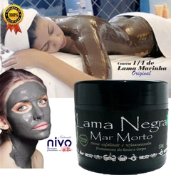 Lama Negra do Mar Morto Creme Rejuvenescedor Anti-celulite Esfoliante Original 250 g - comprar online