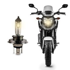 Lampada Farol Moto Halogena H4 12v 35/35w Azul Lacflex na internet