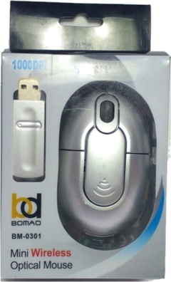 Mouse Bluetooth Sem Fio 2.0 1000 DPI 27 MHz Compatível Mac e PC Plug e Play - comprar online
