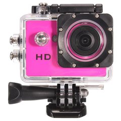 Câmera Sports Cam Hd 720p Waterproof 30 m Pink