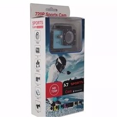 Câmera Sports Cam Hd 720p Waterproof 30 m Azul na internet