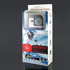 Câmera Sports Cam Hd 720p Waterproof 30 m Prata na internet