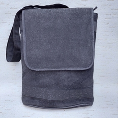 BM10 - Mochilla / Morral Matera de CUERO con Porta Notebook