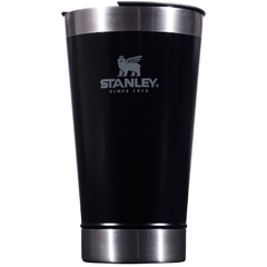 V2 / Vaso Cervecero Stanley Negro con Destapador (BEER PINT)