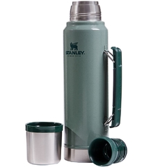 T4 / Termo Stanley Verde Acero Inoxidable 1 litro con tapón cebador - comprar online