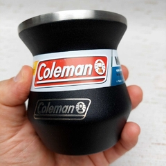 M61 - Mate COLEMAN 220 ml de acero NEGRO - comprar online