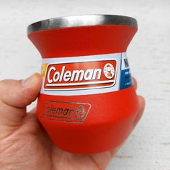 M61 - Mate COLEMAN 220 ml de acero ROJO - comprar online