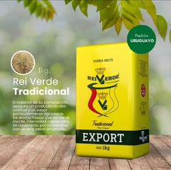 REI VERDE Tradicional 1 kg - Sin Palo - Padrón Uruguayo