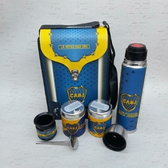 SM34 / Set de Mate Club Boca Juniors - tienda online