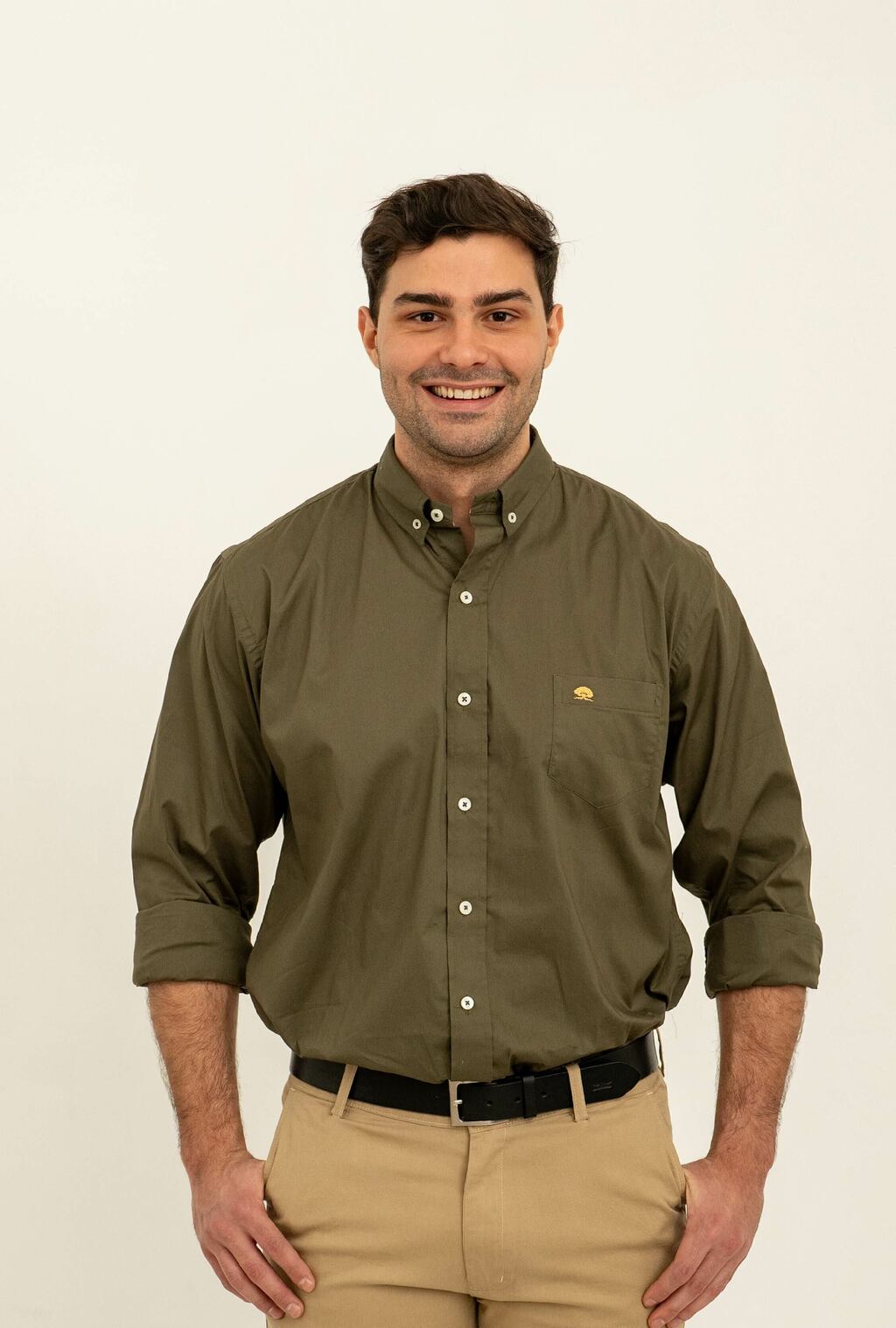 Camisa Guille Verde Militar Comprar en La Argentina