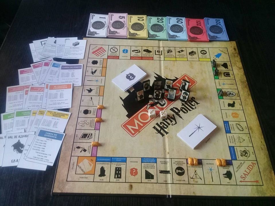 Juego De Mesa Monopoly Harry Potter Español