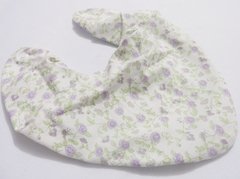 Babador Bandana Floral Lilás - comprar online