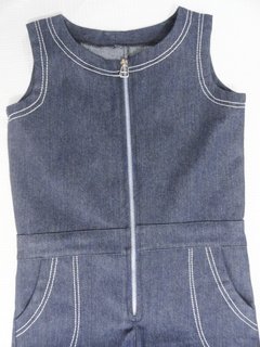 Macaquinho Jeans Infantil - comprar online