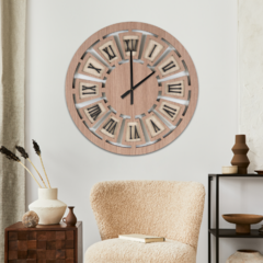 Reloj 3D - Romano [ #1] - Madly Store