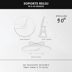Soporte 3D - Accesorio Reloj - Madly Store