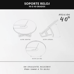 Reloj Minimalista 3D - Poppy [ #4 ] - tienda online