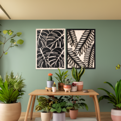 Wall Art 3D - Duo Botánico - tienda online