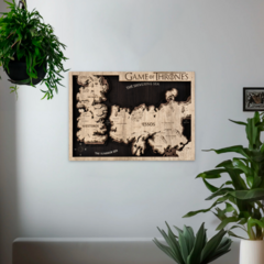 Wall Art 3D - Mapa GOT en internet