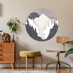 Wall Art 3D - Montaña { Indico } - Madly Store