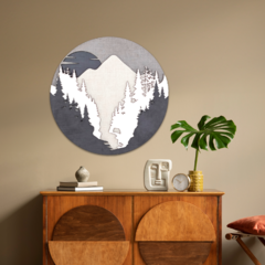 Wall Art 3D - Montaña { Indico } - tienda online