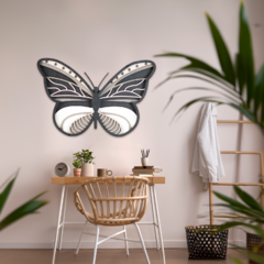 Wall Art 3D - Mariposa { Indico } - tienda online
