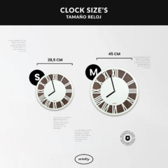 Reloj Minimalista 3D - George [ #1] - Madly Store