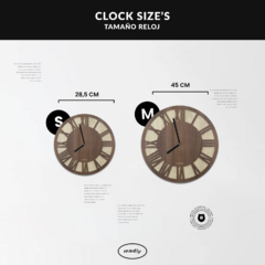 Reloj Minimalista 3D - George [ #3] - Madly Store