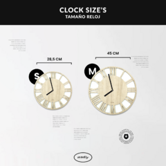 Reloj Minimalista 3D - George [ #2 ] - Madly Store