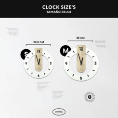 Reloj Minimalista 3D - Poppy [ #2] - Madly Store
