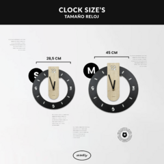 Reloj Minimalista 3D - Poppy [ #4 ] - Madly Store