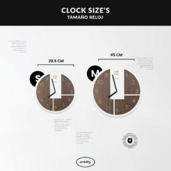 Reloj Minimalista 3D - Oliver [ ~#1 ] - Madly Store
