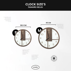 Reloj Minimalista 3D - Oliver [ #2] - Madly Store