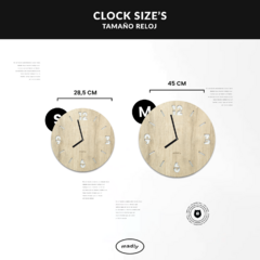 Reloj Minimalista 3D - Lily [ #2 ] - Madly Store
