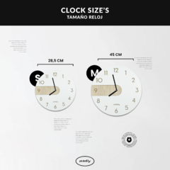 Reloj Minimalista 3D - Adam [ #3] - Madly Store