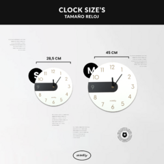 Reloj Minimalista 3D - Adam [ #2 ] - Madly Store
