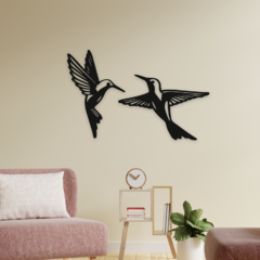 Wood Wall Art - Dúo Pájaros - comprar online