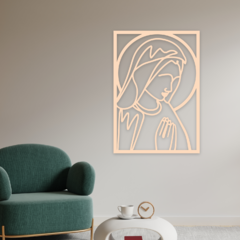 Wood Wall Art - Virgen María en internet