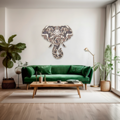 Wall Art 3D - Elefante { Mediterráneo }