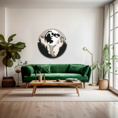 Wall Art 3D - Luna Llena { Indico }