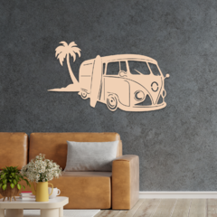 Wood Wall Art - Vw Van #2 en internet