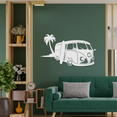 Wood Wall Art - Vw Van #2