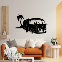 Wood Wall Art - Vw Van #2 - comprar online