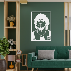 Wood Wall Art - Maradona - comprar online