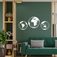 Wood Wall Art - Mapa Olsen #3 en internet