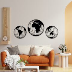 Wood Wall Art - Mapa Olsen #3 - comprar online