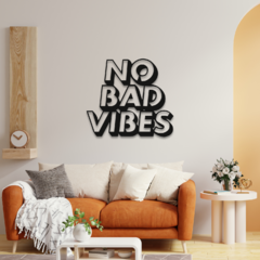 Wood Wall Art - No Bad Vibes en internet