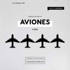Pack X4 Aviones