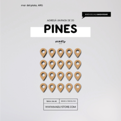 Pack X20 Pines (Natural)